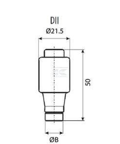 Fusible 400V 63A Longitud 36mm