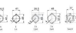 Nudo articulación cardan simple, completo, series W 5 Nudo articulación cardan simple, completo, series W
