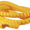 Protector espiral amarillo 9-13 9 Espiral para protección de plástico, amarillo 68-80
