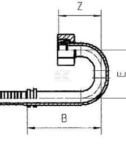 Ra pre DN13-M30x2,0-30S-180-11
