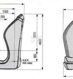 Cubeta asiento MT-Cobo 3 Cubeta asiento MT-Cobo