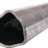 Tubo exterior PTO70 perfil triangular Ø int.: 55 Ø ext.: 63 x 4 mm, L: 1 m gopart