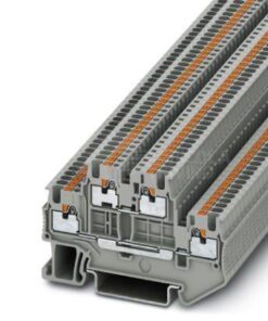 Double-level terminal block
