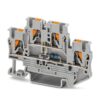 Double-level terminal block