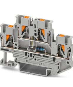 Double-level terminal block