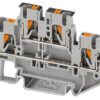 Double-level terminal block
