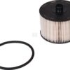 Filtro combustible sin metal