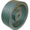 Polea para correa trapecial, 5 canales B o SPB, Ø157 mm, Kramp 8 Polea para correa trapecial, 5 canales B o SPB, Ø157 mm, Kramp