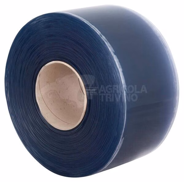 Rollo PVC transparente para cortinas de lamas 1 Rollo PVC transparente para cortinas de lamas