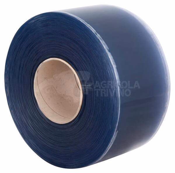 Rollo PVC transparente para cortinas de lamas 1 Rollo PVC transparente para cortinas de lamas