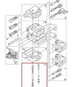 Set montaje 155G8038, 8 piezas 4 Set montaje 155G8038, 8 piezas