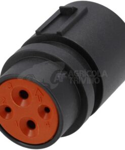 Toma de 4 polos, conector de alimentación