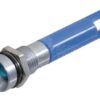 Indic. luminoso azul LED 24V