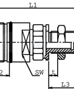 Acoplam. rápido h HS08-1-N1016