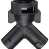 Adaptador doble 90° 6 Adaptador doble 90°