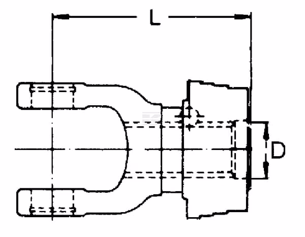 Horquilla con desconexión rápida, Ø1,3/8" - 21 estrías, W2500/P500 Walterscheid 2 Horquilla con desconexión rápida, Ø1,3/8" - 21 estrías, W2500/P500 Walterscheid