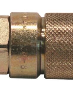 Racor rápido sistema medición, hembra plana, 1/8" NPT
