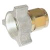 Racor rápido Dowty con roscas hembra 1/2" y 3/8" BSP macho