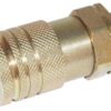 Racor rápido de fondo plano hembra M22