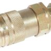 Racor rápido de fondo plano hembra M22