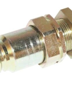 Racor rápido de fondo plano macho de tabique M18