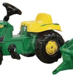 Tractor a pedales con remolque, John Deere, a partir de 2,5 años, RollyKid de Rolly Toys