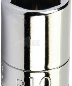 Punta llave vaso 10 mm, hexagonal, cuadradillo de 1/4"