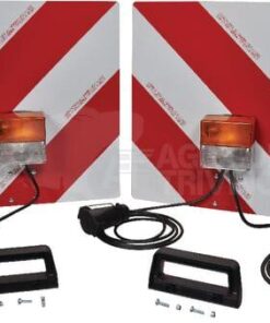 Paneles señalización + luces