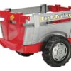 Remolque, rojo/plateado, a partir de 2,5 años, rollyFarm de Rolly Toys
