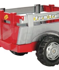 Remolque, rojo/plateado, a partir de 2,5 años, rollyFarm de Rolly Toys