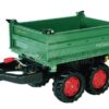 Remolque Fendt, verde/rojo, a partir de 3 años, rollyMega de Rolly Toys