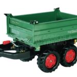 Remolque Fendt, verde/rojo, a partir de 3 años, rollyMega de Rolly Toys