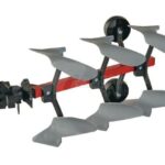 Arado de 3 rejas, Niemeyer, para tractor a pedales, Rolly Toys