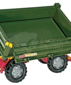 Remolque, verde/plateado, a partir de 3 años, Rolly Toys