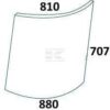Cristal ventana superior derecha