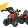 Tractor a pedales con cargador frontal, Case IH Puma, a partir de 3 años, Rolly Farmtrac de Rolly Toys
