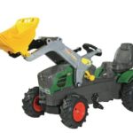 Tractor a pedales con cargador frontal, Fendt 211, con neumáticos, a partir de 3 años, Rolly Farmtrac de Rolly Toys