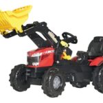 Tractor a pedales MF 8650 con cargador delantero