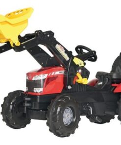 Tractor a pedales MF 8650 con cargador delantero