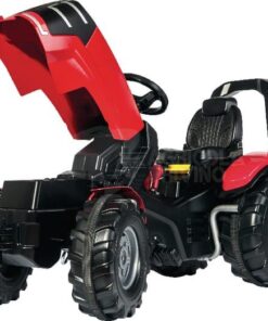 Tractor a pedales con cargador frontal, Premium con frenos y engranajes, a partir de 3 años, rollyX-Trac de Rolly Toys