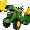 Tractor de pedales, John Deere7310R con cargador frontal