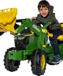 Tractor de pedales, John Deere7310R con cargador frontal