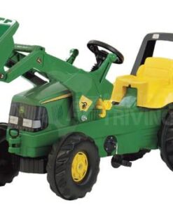 Tractor J.D. con cargadora frontal