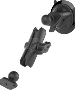Base de ventosa Twist-Lock™ con doble bola B/1"