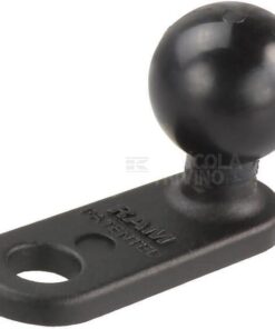 Brida de montaje a 90° + orificio de 11 mm, bola B/1"