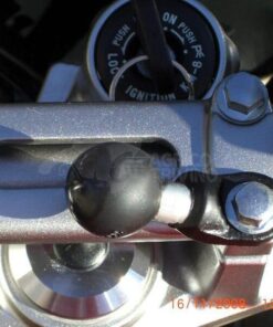 Montaje para espejo con orificio de 9 mm, bola B/1
