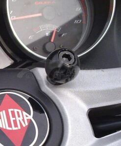 Base para moto con orificio y tornillo de M8, bola B/1"