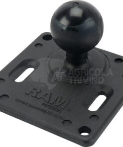 Base cuadrada VESA de 75 mm, bola C/1,5"