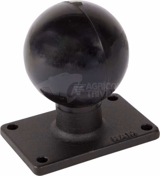Base rectangular con bola de 2,25" (Blister) 1 Base rectangular con bola de 2,25" (Blister)