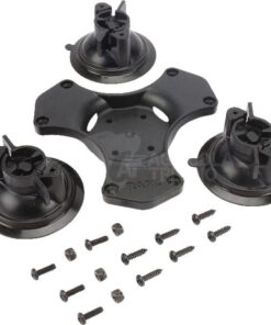 Base de soporte de ventosa Twist-Lock™ con patrón de orificios AMPS
